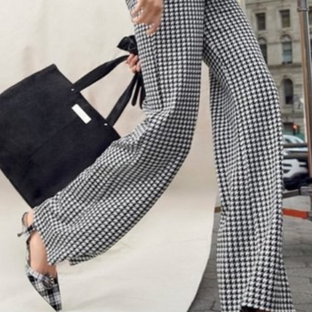 Cabi Houndstooth trousers size 12